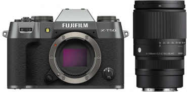 Fujifilm X-T50 Gehäuse anthraz + Sigma 16-300mm f3,5-6,7 DC OS Fuji X