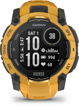 Garmin Instinct® 3 50mm Solar Grau Sunburst