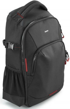 Hama Sac à dos Ohio 190 Noir/Rouge