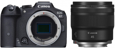 Canon EOS R7 + RF 45mm f1,2 STM