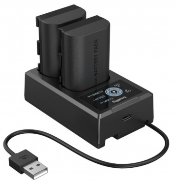SmallRig 5409 Ladegerät-Kit inkl. 2x Akku LP-E6P