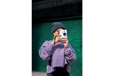 Lomography Handschlaufe Leder schwarz