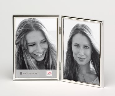 Walther WD215S Chloe Portraitrahmen, 2x10x15 cm, silber