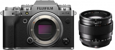 Fujifilm X-T4 silber + XF 23mm f1,4
