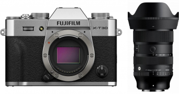 Fujifilm X-T30 III Argent + Sigma 17-40mm f1,8