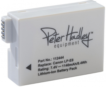 Peter Hadley LP-E8 battery