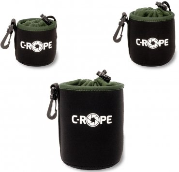 C-Rope neoprene lens bag V2 set XS, S, M