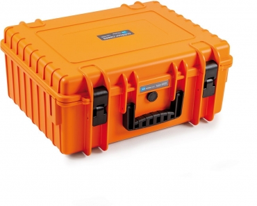 B&W Case Type 6000 RPD orange with compartment divider