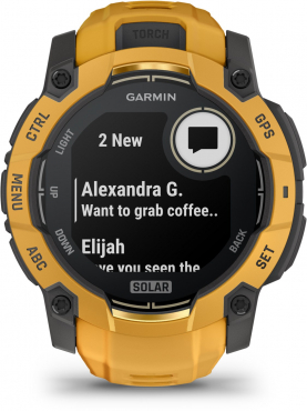 Garmin Instinct® 3 50mm Solar Grau Sunburst