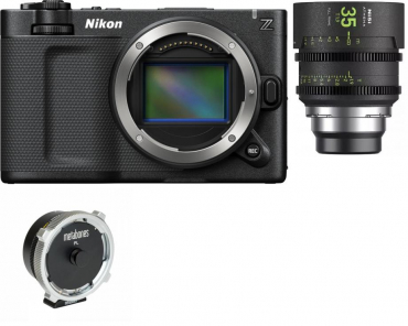 Nikon ZR +Nisi Athena 35mm T1.9 L + PL sur Nikon adaptateur Z-Mount T