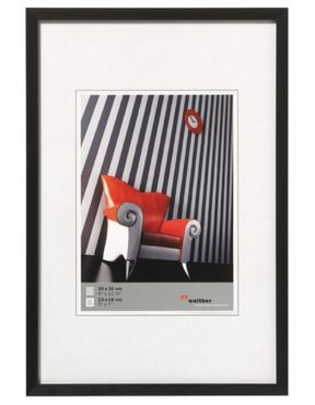 Walther AJ050B aluminum frame chair 40x50cm black