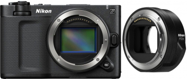 Nikon ZR + adaptateur baïonnette FTZ II