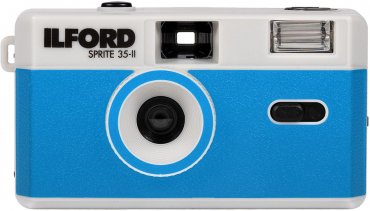 Ilford Sprite 35-II camera blue-silver