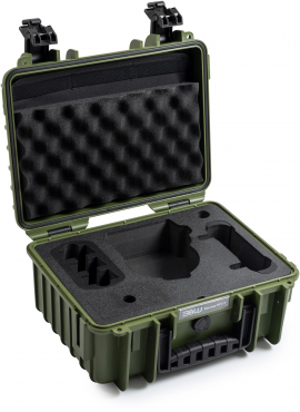 DJI Flip Fly More Combo (Inklus. RC 2) + B&W Case braun/grün