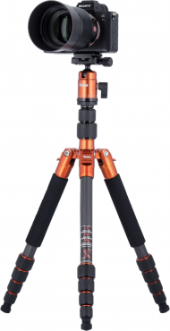 Rollei Fotopro Compact Traveller No.1 Carbon orange