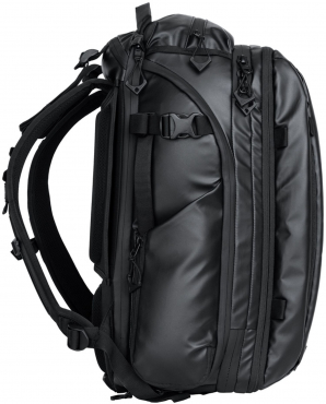 WANDRD Transit 45L Sac à dos de voyage noir Essential+ Bundle