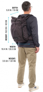 Shimoda Side Lite 22 backpack black/white