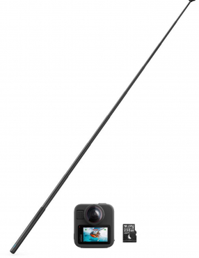 GoPro MAX2 + 2,7m Extension Pole + Angelbird V30 MK2 256GB 210MB/s