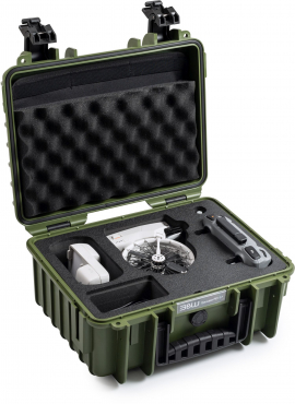 DJI Flip Fly More Combo (Inklus. RC 2) + B&W Case braun/grün