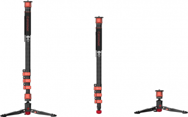 iFootage Cobra 3 Carbon fiber Flip lock Monopod