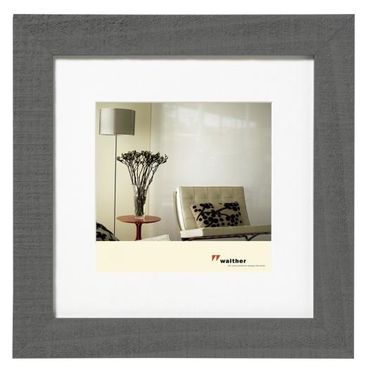 Walther Cadre en bois HO330D Home 30x30cm gris