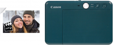 Canon Zoemini S2 aquamarin + ZP-2030 20 Blatt