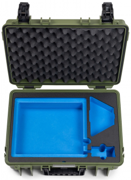 B&W Transport Case für Starlink Mini Kit bronze grün