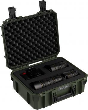 GUTEK Tortoise T-230 Valise de protection vert olive