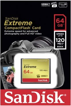 SanDisk Extreme CF 64GB 120MB/s