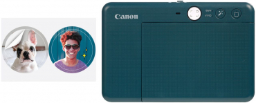 Canon Zoemini S2 aquamarin + ZP-2030 20 Blatt