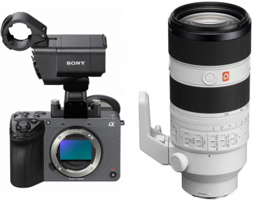 Sony ILME-FX2 + XLR-Griff + SEL FE 70-200mm f2,8 GM II