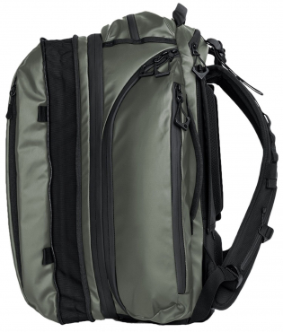 WANDRD Transit 35L Sac à dos de voyage Wasatch Green Essential Bundle