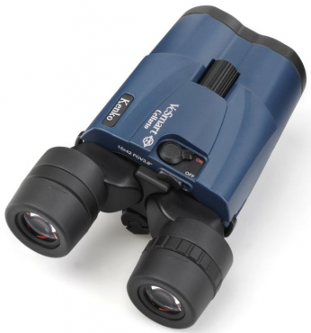 Kenko Fernglas VC-Smart 15x42 Cellarto WP blau mit Bildstabilisator