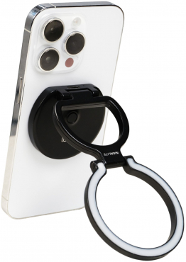 NANLITE lumo smartphone ring light with clever folding mechanism polar