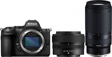 Nikon Z5II + 24-50mm f4,0-6,3 + Tamron Z 70-300mm Di III RXD