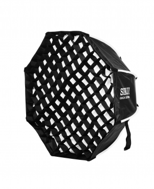 SIRUI RGX60II Hexagon Quick-open Softbox 60cm with Grid and Bowens Mount