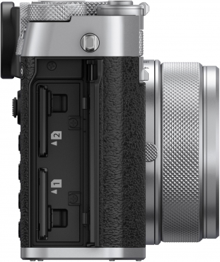 Fujifilm GFX 100RF Argent + Voigtländer Prof. haute vitesse SDXC 256GB UH