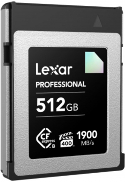 Lexar CFexpress Type-B Diamond 512GB 1900MB/S.