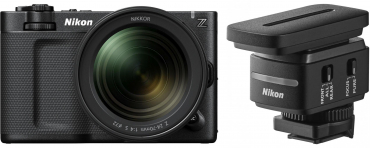 Nikon ZR + 24-70mm f4 S + ME-D10 Richtmikrofon