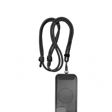 Hama 221549 Black Rock Smartphone Lanyard Schwarz