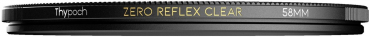 Thypoch Zero Reflex Clear 58mm Filter Black