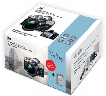 Olympus OM-D E-M10 MK IV Special Edition silber Kundenretoure