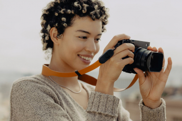 Peak Design Form Leather Camera Strap Short Amber