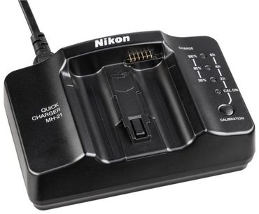 Chargeur MH-21 Pour Appareil Photo Nikon - Compatible Reflex D2, D3 - Prise De Vue En Rafale