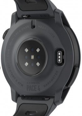 COROS Sportuhr PACE 4 Silikon Black