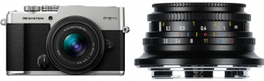 OM System PEN + 14-42mm III Silber + 7Artisans 10mm f3,5 MFT (APS-C)
