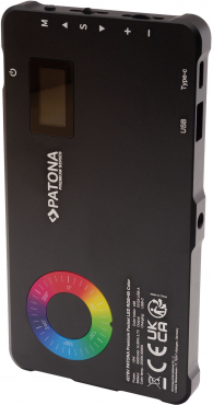 PATONA Premium RGB éclairage vidéo + fonction banc de puissance