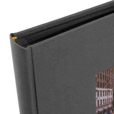 Goldbuch 27945 Bella Vista 30x30cm gray black pages