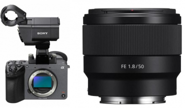 Sony ILME-FX2 + XLR grip + FE 50mm f1.8 prime