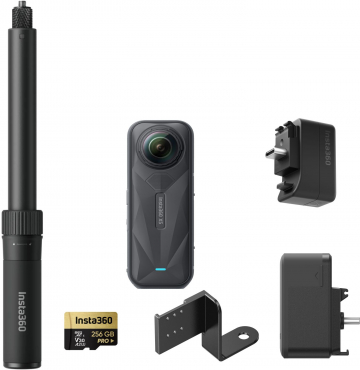 INSTA360 X5 Creator-Bundle + Micro SDXC 256GB V30 A2 U3